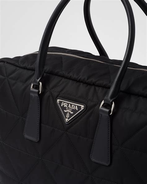 prada re nylon travel bag|prada ruched nylon bag.